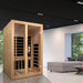 Golden Designs Dynamic Santiago 2-Person FAR Infrared Sauna with Low EMF in Canadian Hemlock - Overview