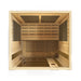 Golden Designs Dynamic Vittoria 2-Person FAR Infrared Sauna with Low EMF in Canadian Hemlock - Top