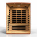 Golden Designs Dynamic Lugano Elite 3-Person FAR Infrared Sauna with Ultra Low EMF in Canadian Hemlock