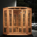 Golden Designs Maxxus Avignon Edition Corner 3-Person FAR Infrared Sauna Near Zero EMF in Canadian Red Cedar - Overview