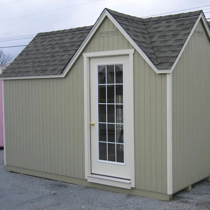 Little Cottage Company - The Grand Portico Mansion Playhouse Kit - Back Door