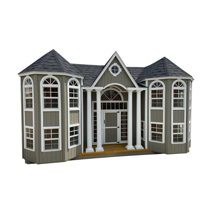 Little Cottage Company - The Grand Portico Mansion Playhouse Kit - Isolated