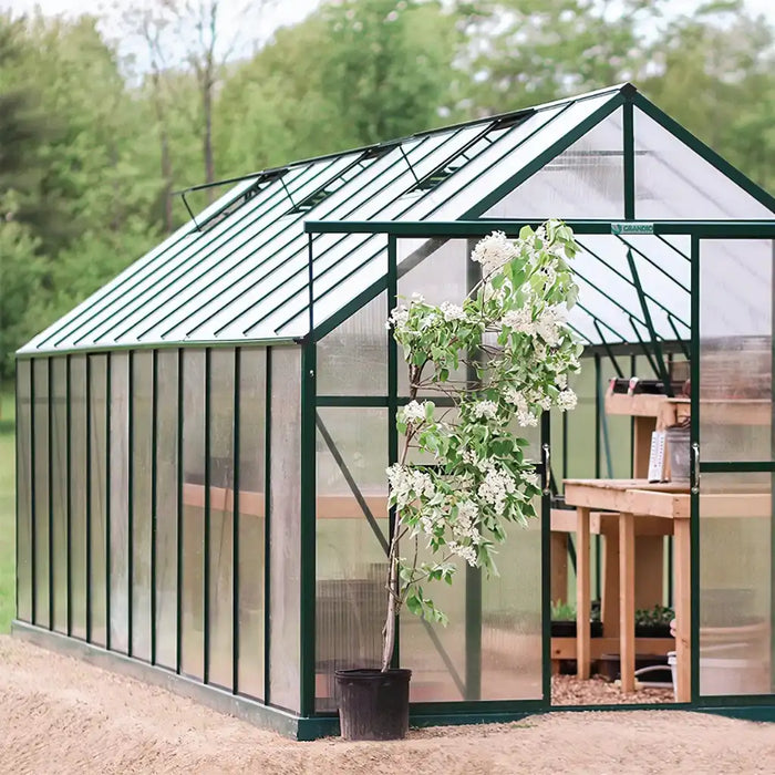 Grandio - Ascent 8x24 Greenhouse Kit - with Earth Base