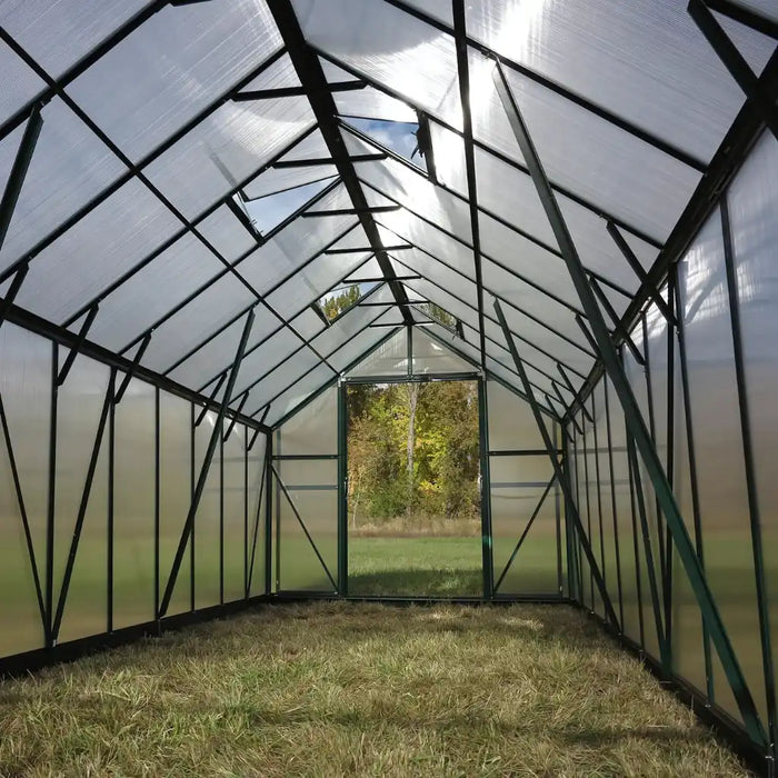 Grandio - Ascent 8x24 Greenhouse Kit - Interior View