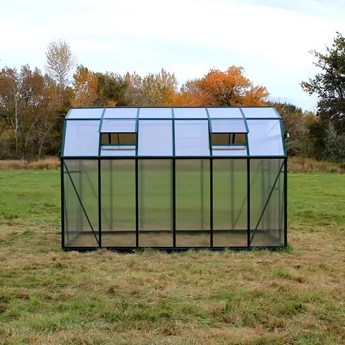 Grandio - Elite 8x12 Greenhouse Kit - Side View