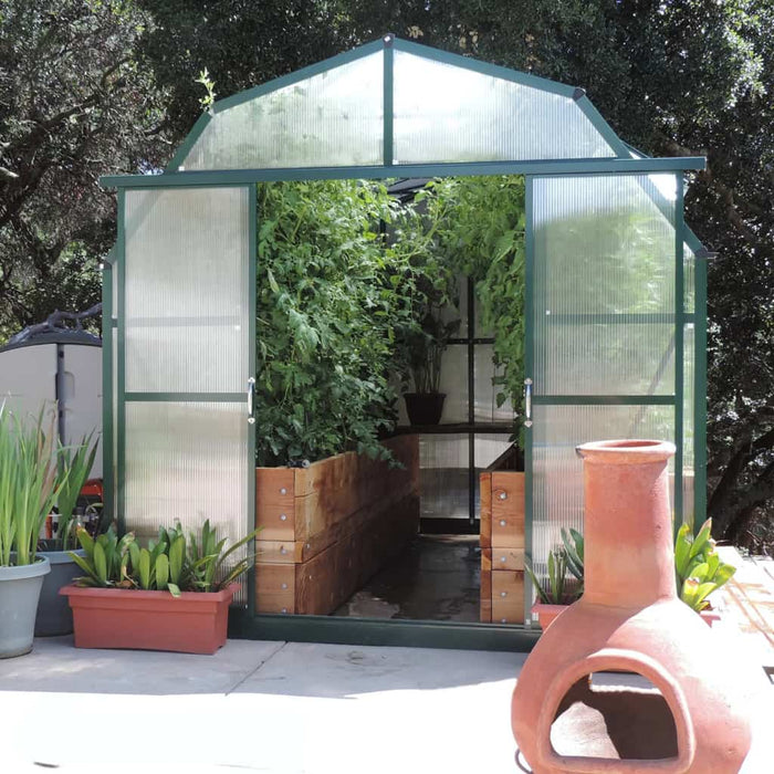 Grandio - Elite 8x8 Greenhouse Kit - Full View