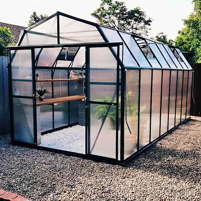 Grandio - Elite 8x16 Greenhouse Kit - Full View