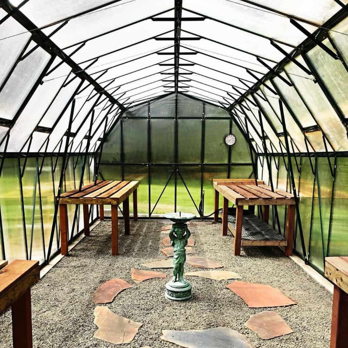 Grandio Summit 12x32 Greenhouse Kit - Interior