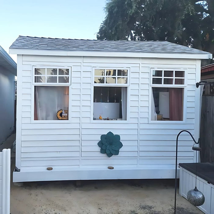Cedarshed - Haida Storage Shed Solid White