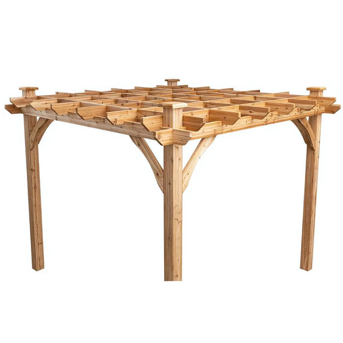 Cedarshed - Kalamalka 10x10 Pergola Kit - 4 Posts