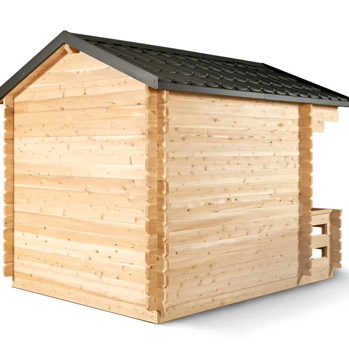 Dundalk - Canadian Timber Georgian Cabin Sauna with Porch - Cedar Sauna