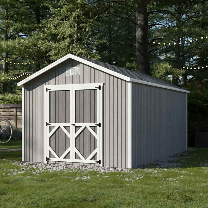 Little Cottage Company - Classic Gable Storage Shed Kit 