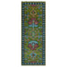 Full view of the long narrow hand-knotted rug linked to the 3x8 option