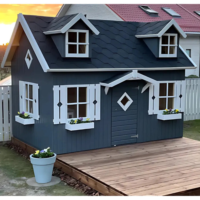 Palmako Marie 9x6 Wood Playhouse Kit
