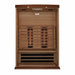 Golden Designs Maxxus 2-Person Full Spectrum Infrared Sauna with Near Zero EMF in Canadian Red Cedar - Interior