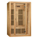 Golden Designs Maxxus Seattle 2-Person FAR Infrared Sauna with Low EMF in Canadian Hemlock - Main