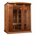 Golden Designs Maxxus 3-Person FAR Infrared Sauna Low EMF in Canadian Red Cedar - Main