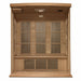 Golden Designs Maxxus 3-Person FAR Infrared Sauna Near Zero EMF in Canadian Hemlock - Interior