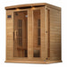 Golden Designs Maxxus 3-Person FAR Infrared Sauna Near Zero EMF in Canadian Hemlock - Side