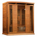 Golden Designs Maxxus 4-Person FAR Infrared Sauna with Low EMF in Canadian Red Cedar - Main