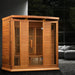Golden Designs Maxxus 4-Person FAR Infrared Sauna with Low EMF in Canadian Red Cedar - Overview