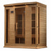 Golden Designs Maxxus 4-Person FAR Infrared Sauna with Near Zero EMF in Canadian Hemlock - Side