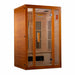 Golden Designs Maxxus Aspen Dual Tech 2-Person FAR Infrared Sauna with Low EMF in Canadian Hemlock - Main