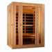 Golden Designs Maxxus "Trinity" Dual Tech 3-Person FAR Infrared Sauna Low EMF in Canadian Hemlock - Main