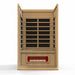 Golden Designs Maxxus Serenity 2-Person FAR Infrared Sauna with Low EMF in Canadian Hemlock - Interior