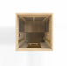 Golden Designs Maxxus Serenity 2-Person FAR Infrared Sauna with Low EMF in Canadian Hemlock - Top