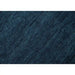 Close-up of the wool surface weave on the Midnight Blue hand-knotted rug