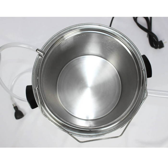 Milky Day - Large Milk Pasteurizer Machine FJ 15  - 3.7 Gallon -  Interior Top View