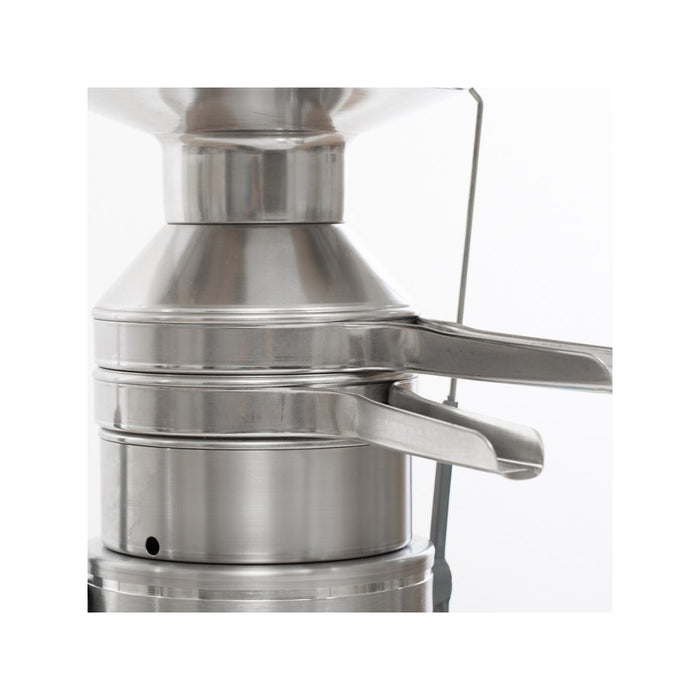 Milky electric cream separator dual spout detail FJ 130 SS 115V