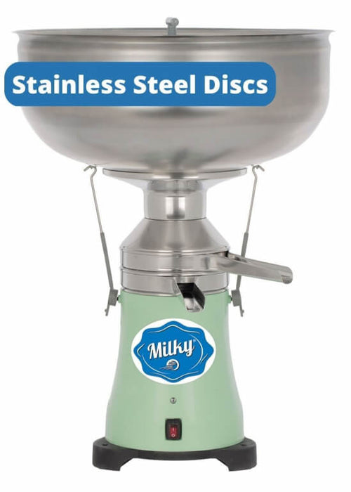 milky electric cream separator machine fj 130 err stainless steel discs main