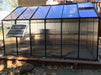 Riverstone Industries - Mont Mojave Greenhouse - Side with Solar Panel