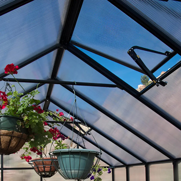 Riverstone Industries - Mont Moheat Edition Black Greenhouse - Roof Vent