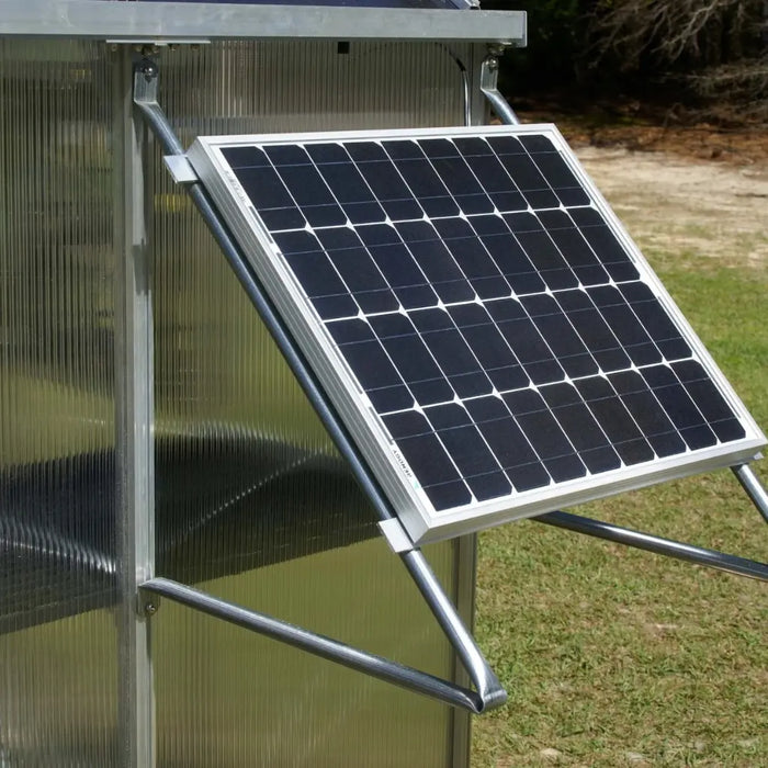 Riverstone Industries - Mont Moheat Edition Black Greenhouse - Solar Panel