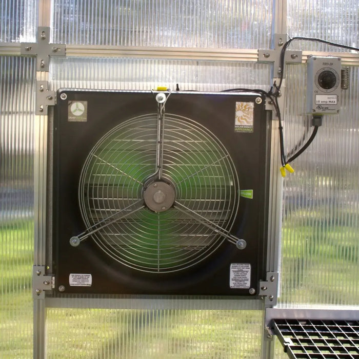Riverstone Industries - Mont Moheat Edition Black Greenhouse - Vent System