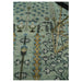 Close view of the Tree of Life pattern beside a furniture edge