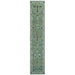 Narrow full rug view with the Tree of Life motif