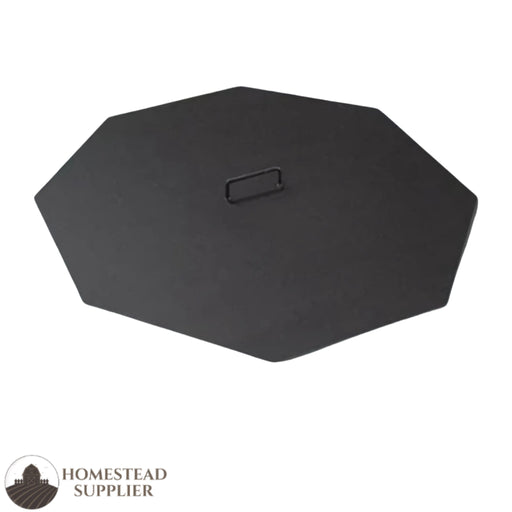 Master Flame Octagonal Snuffer Cover in Galvanized Metal - Main