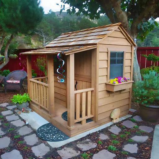 Outdoor Living Today 6x6 Little Cedar Playhouse