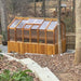 Outdoor Living Today - 8x12 Cedar Greenhouse - Side View