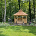 Outdoor Living Today - 10' Bayside Panelized Octagon Gazebo - in a Backyard