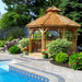 Outdoor Living Today - 10' Bayside Panelized Octagon Gazebo - Pool Side