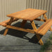 Outdoor Living Today - 6x5 Picnic Table - Front