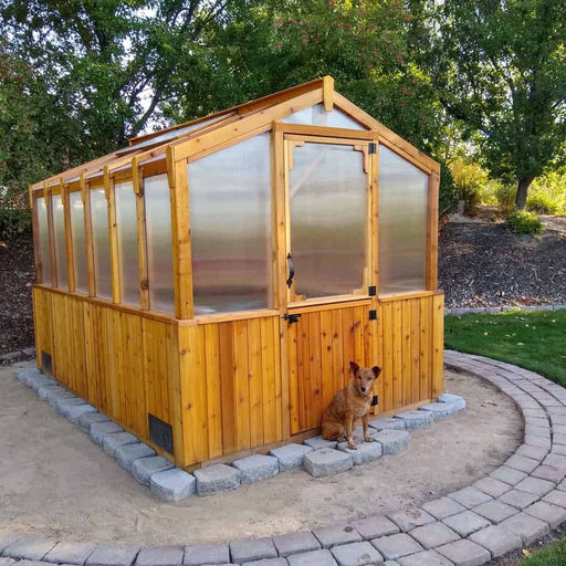 Outdoor Living Today - 8x12 Cedar Greenhouse