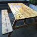 Outdoor Living Today - 6x5 Picnic Table - Side