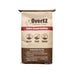 Back view of an OverEZ Coffee Ground Bedding package with instructions for use.