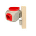 Mounting handle and bracket for OverEZ Compact Chicken Feeder